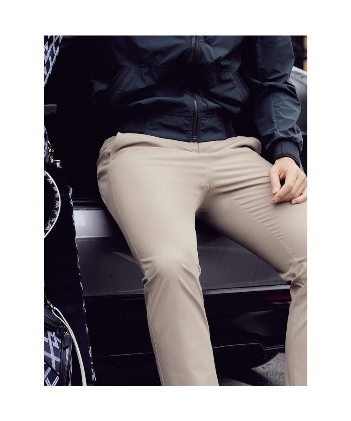 빈폴골프(BEANPOLE GOLF) 남성 스윙업 슬림 팬츠 - 베이지