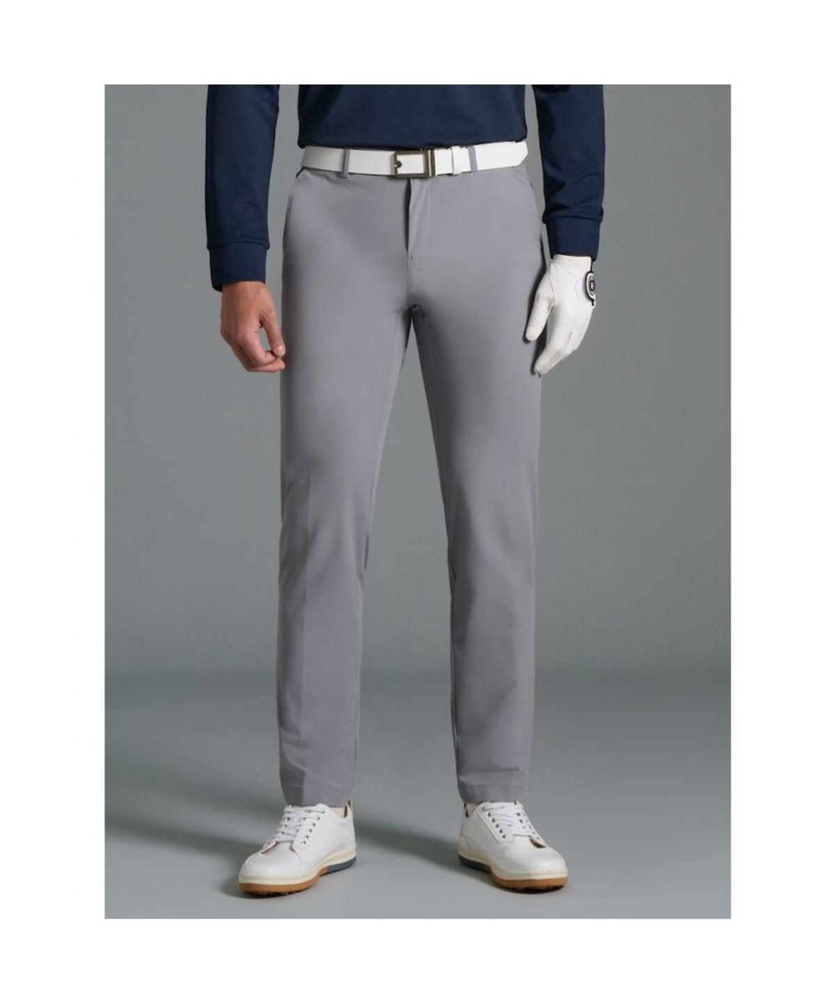 빈폴골프(BEANPOLE GOLF) 남성 가을 스트레이트 팬츠 - 라이트 그레이