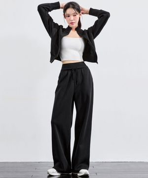 소프트 텐션 레이어드 와이드 팬츠 XFK3PT1102