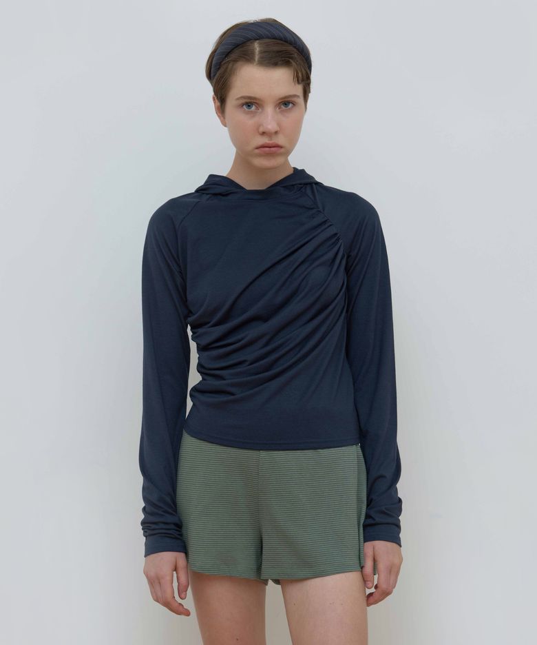 STRIPE TRUNK SHORTS_GREEN