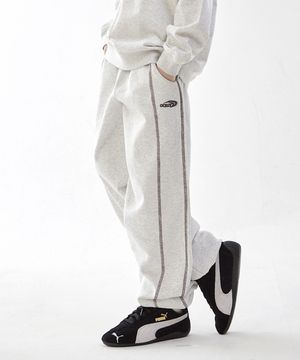 D36 스티치로고 조거 (아이보리)