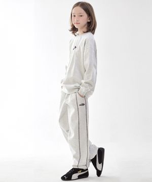 [SET] D43 스티치 맨투맨 셋업(아이보리)