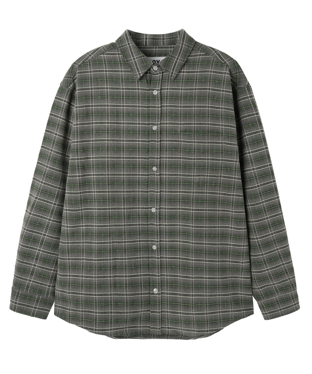 오픈야드(오와이)(OPENYARD(OY)) HEAVY CHECK SHIRT - GREY