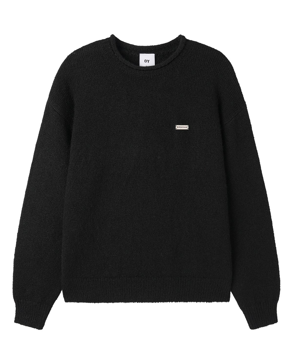 오픈야드(오와이)(OPENYARD(OY)) HUSHY WARM KNIT - BLACK