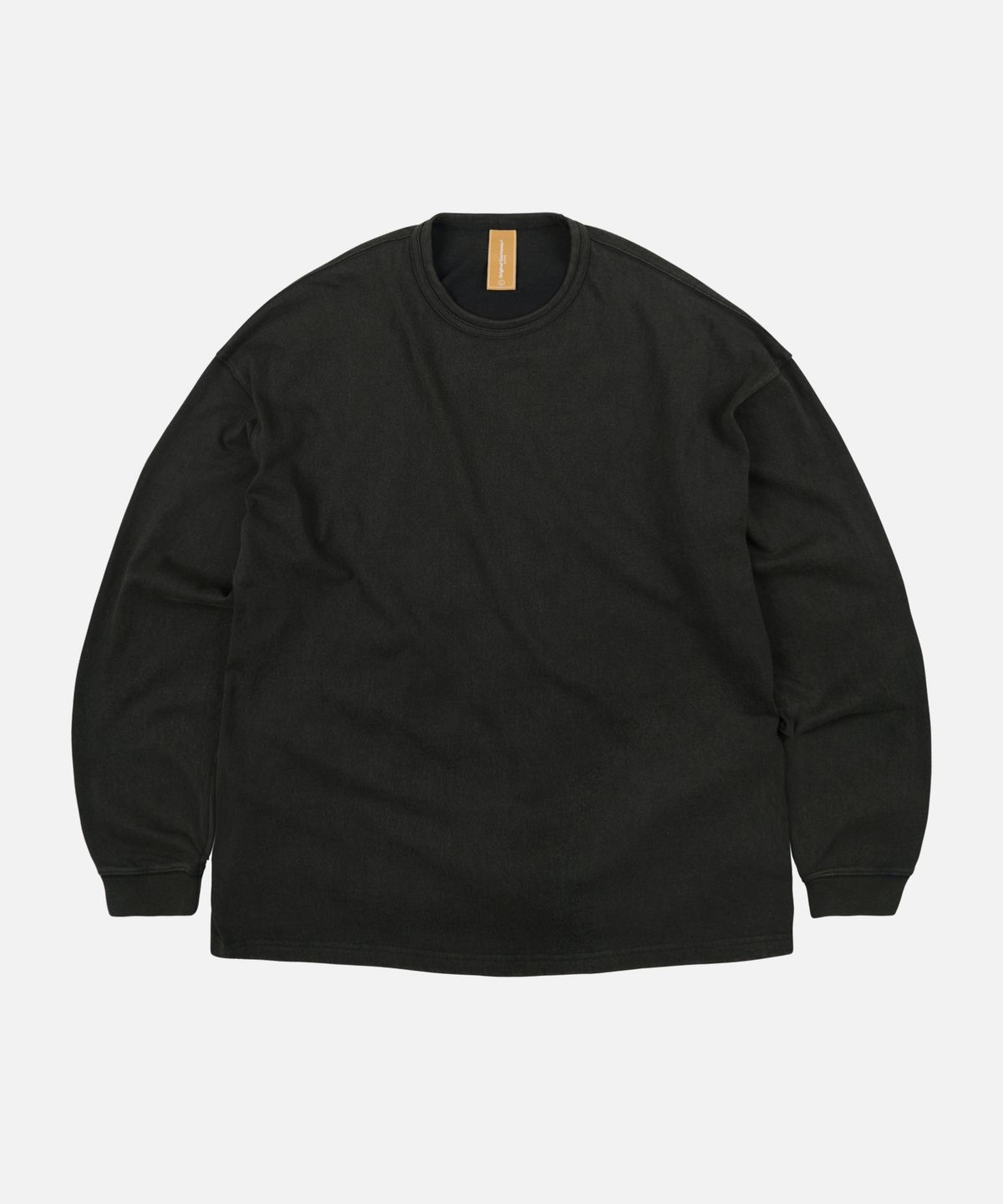 프리즘웍스(FRIZMWORKS) OG VINTAGE DYEING L/S TEE _ BLACK BROWN