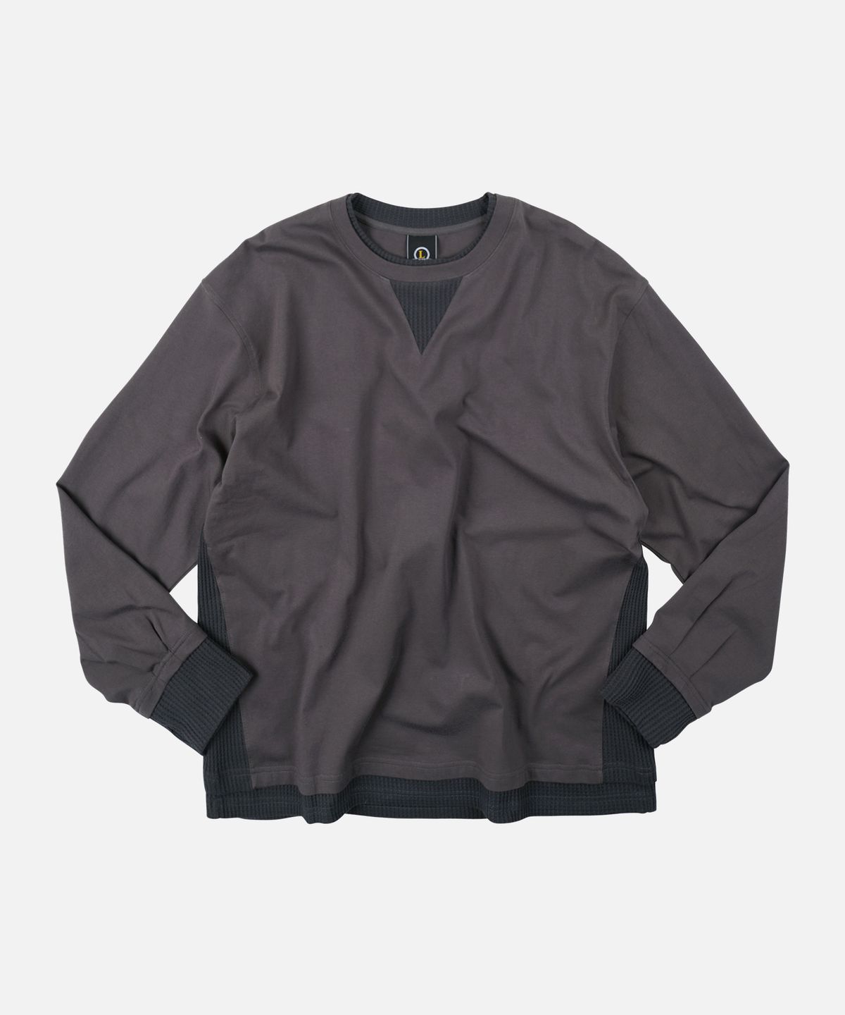 프리즘웍스(FRIZMWORKS) RN LONG SLEEVE TEE _ DARK GRAY