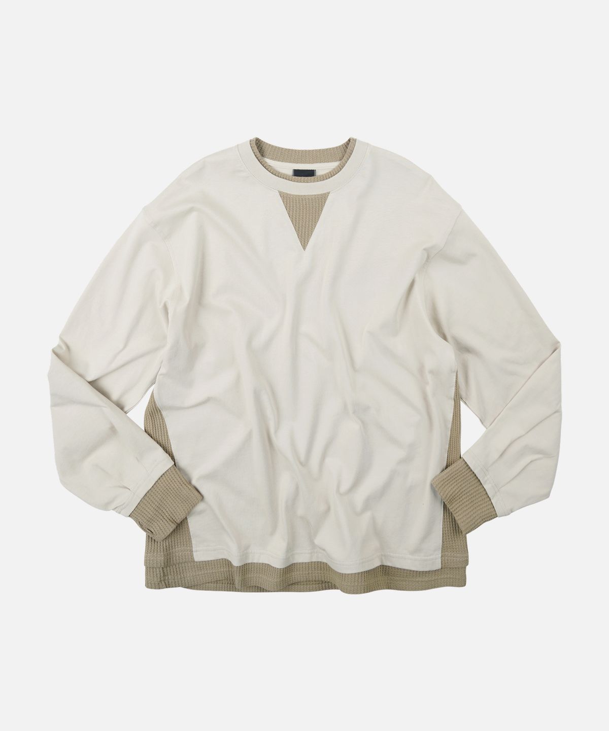 프리즘웍스(FRIZMWORKS) RN LONG SLEEVE TEE _ BEIGE