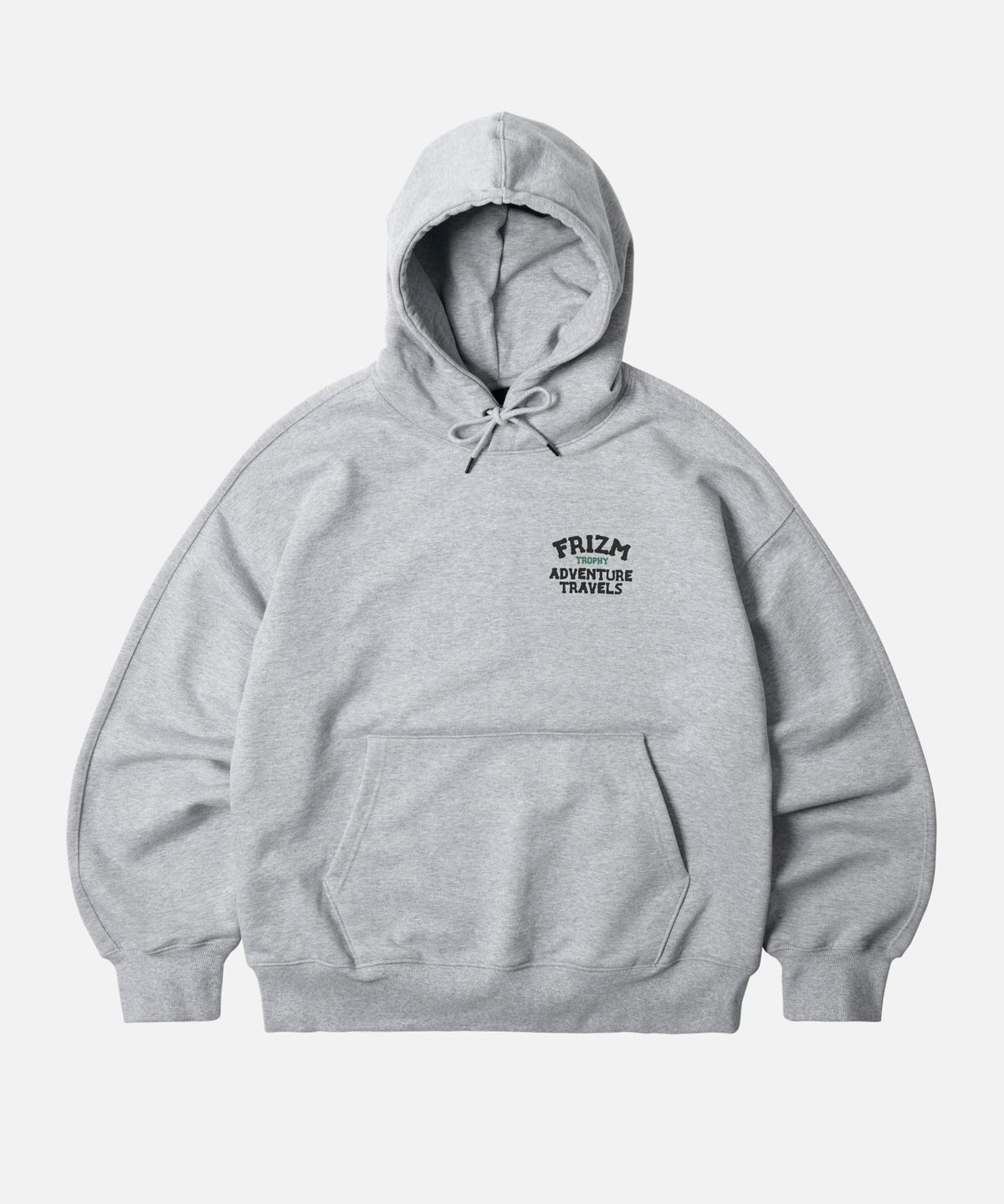 프리즘웍스(FRIZMWORKS) TROPHY PULLOVER HOODY _ GRAY