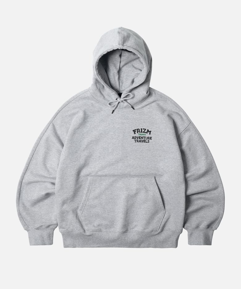 TROPHY PULLOVER HOODY _ GRAY