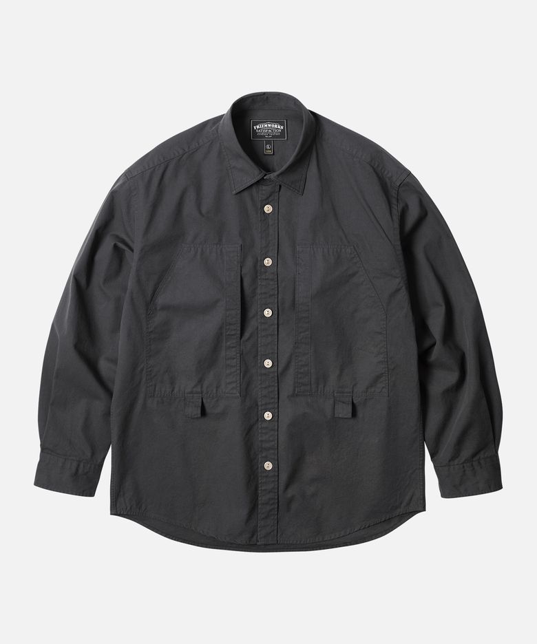 POCKET LOOP SHIRT _ CHARCOAL