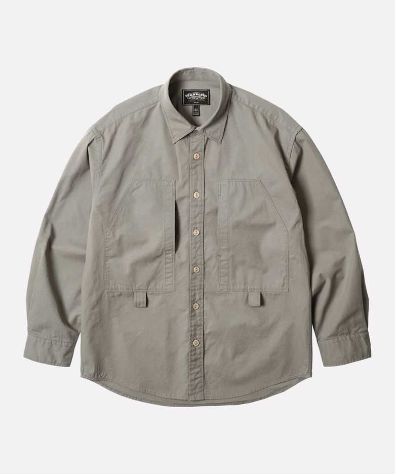 POCKET LOOP SHIRT _ GRAY