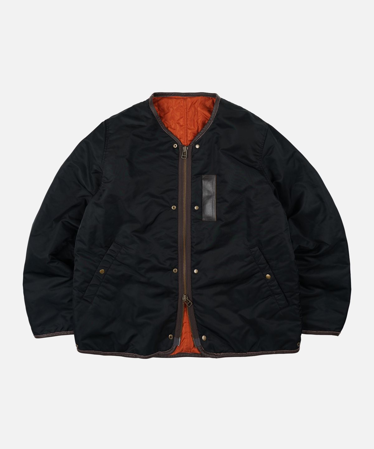 프리즘웍스(FRIZMWORKS) REVERSIBLE MA-1 LINER JACKET _ BLACK