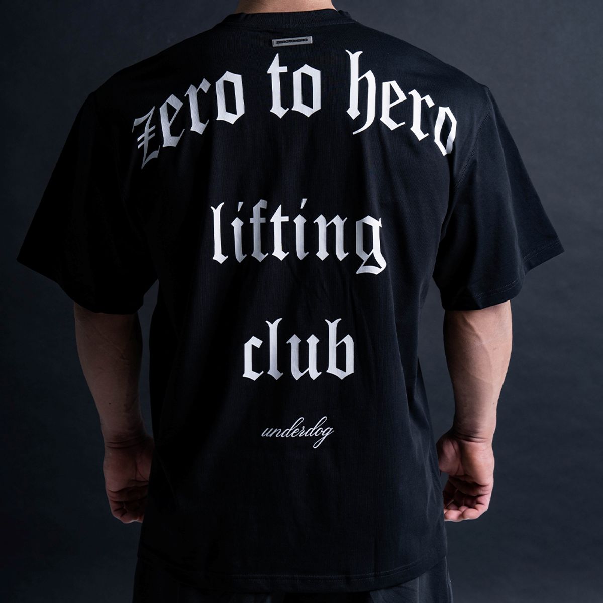 제로투히어로(ZEROTOHERO) LIFTING CLUB 오버핏 반팔 티셔츠 [ 2 Colors ]