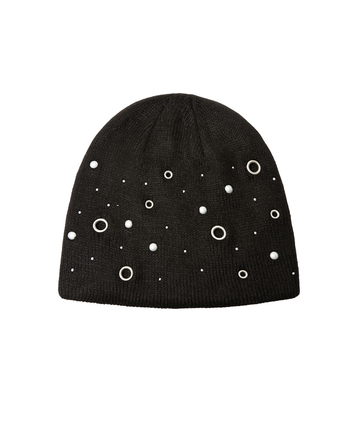 미드나잇 무브(MIDNIGHT MOVE) eyelet beanie (black)