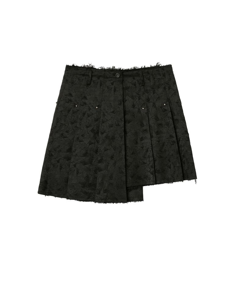 jacquard skirt (black)