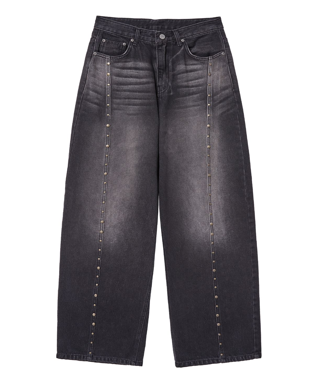 미드나잇 무브(MIDNIGHT MOVE) rv line denim pants (black)