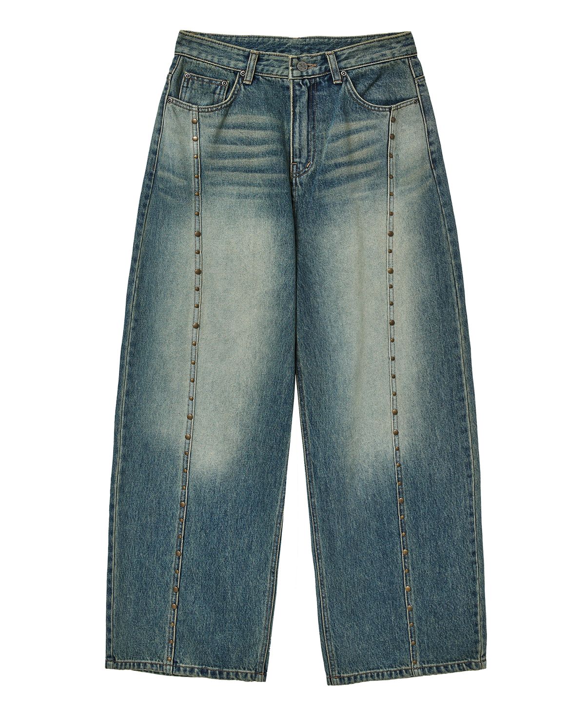미드나잇 무브(MIDNIGHT MOVE) rv line denim pants (blue)