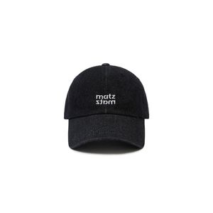MATZ DENIM CAP BLACK
