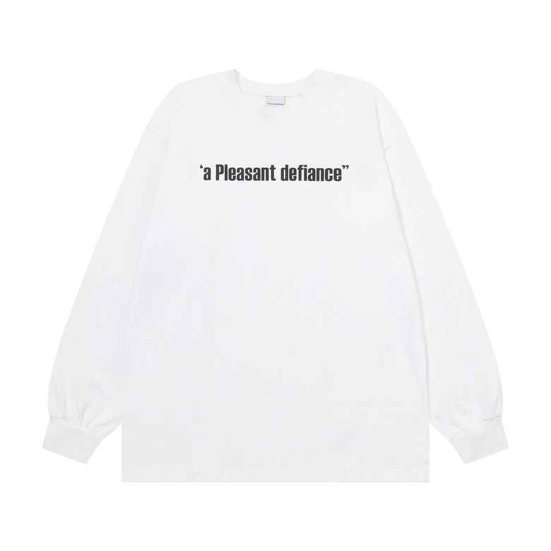 TAGLINE LONGSLEEVE WHITE