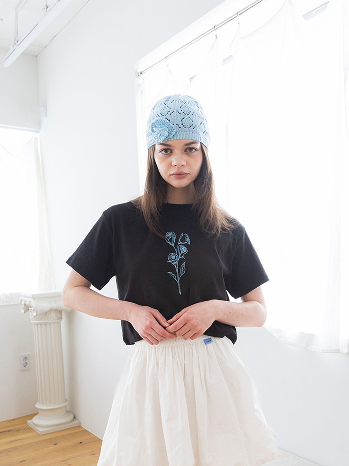 소르디(SORDI) Perfume T-Shirt_black