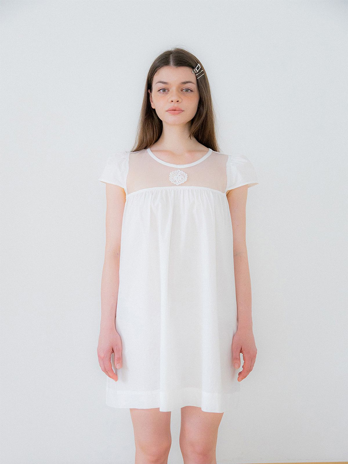 소르디(SORDI) Motif Dress_white