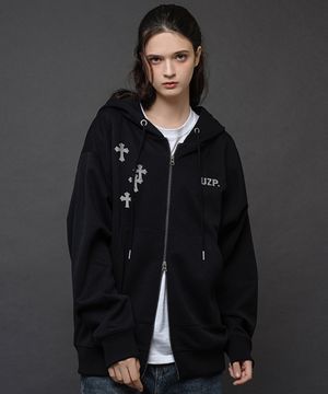 다크웨이 우먼 2WAY 오버핏 후드집업 3 Color [ULZH_6005]