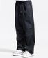 트랙 2선 파라슈트 팬츠 블랙