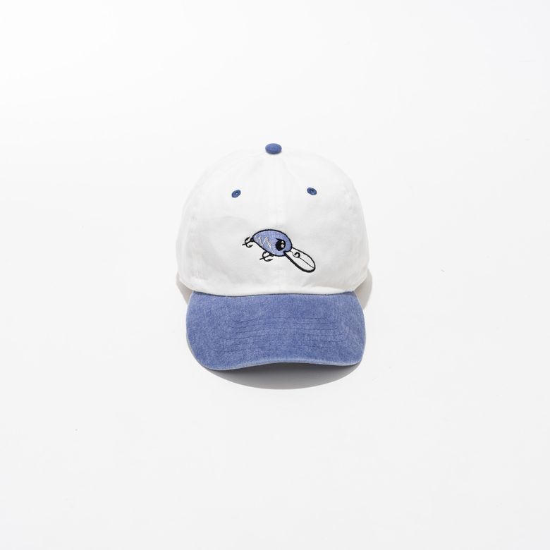 디스코 썬더 볼캡 화이트블루