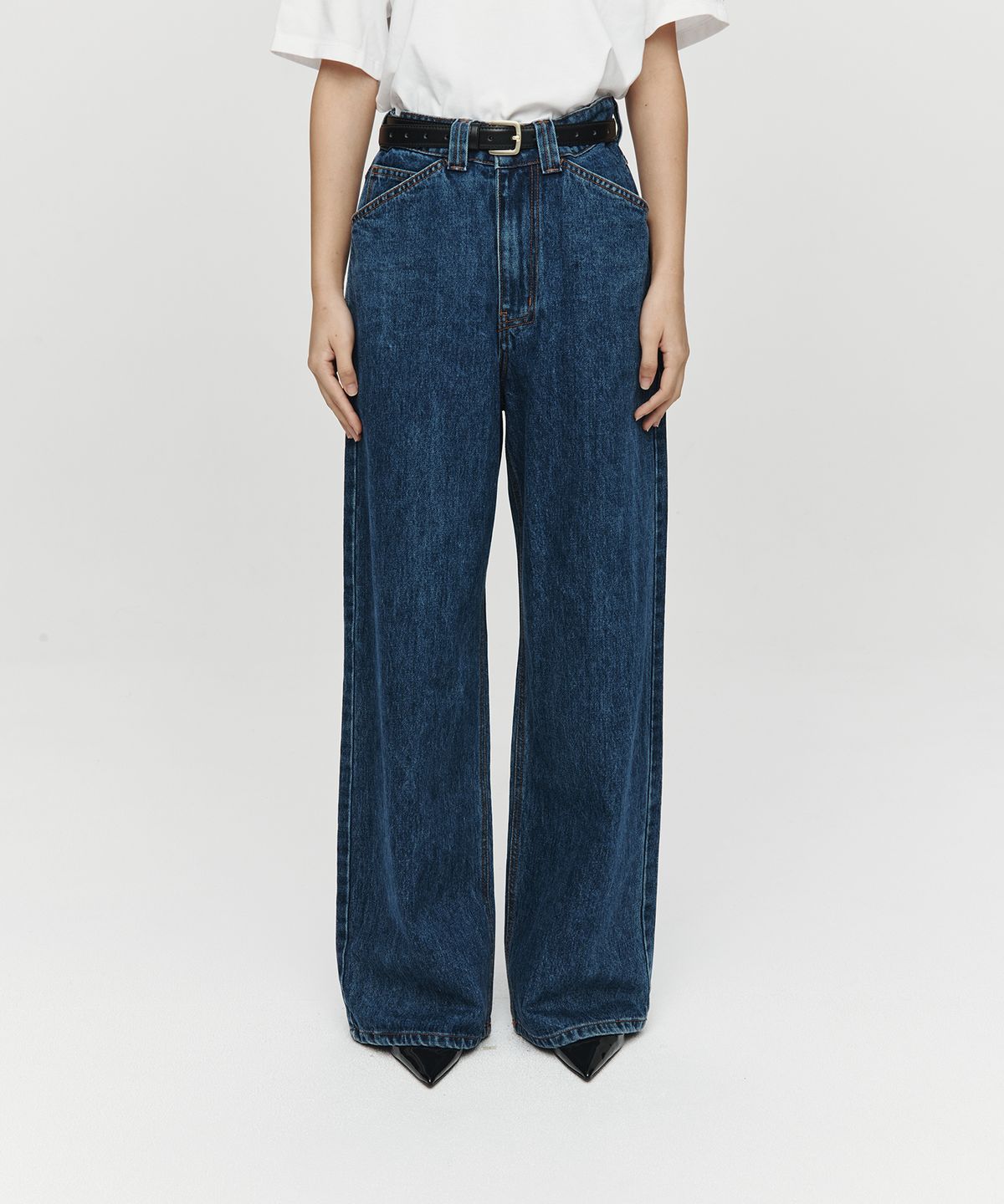 호이테(HEUTE) BENY WIDE DENIM (BLUE)