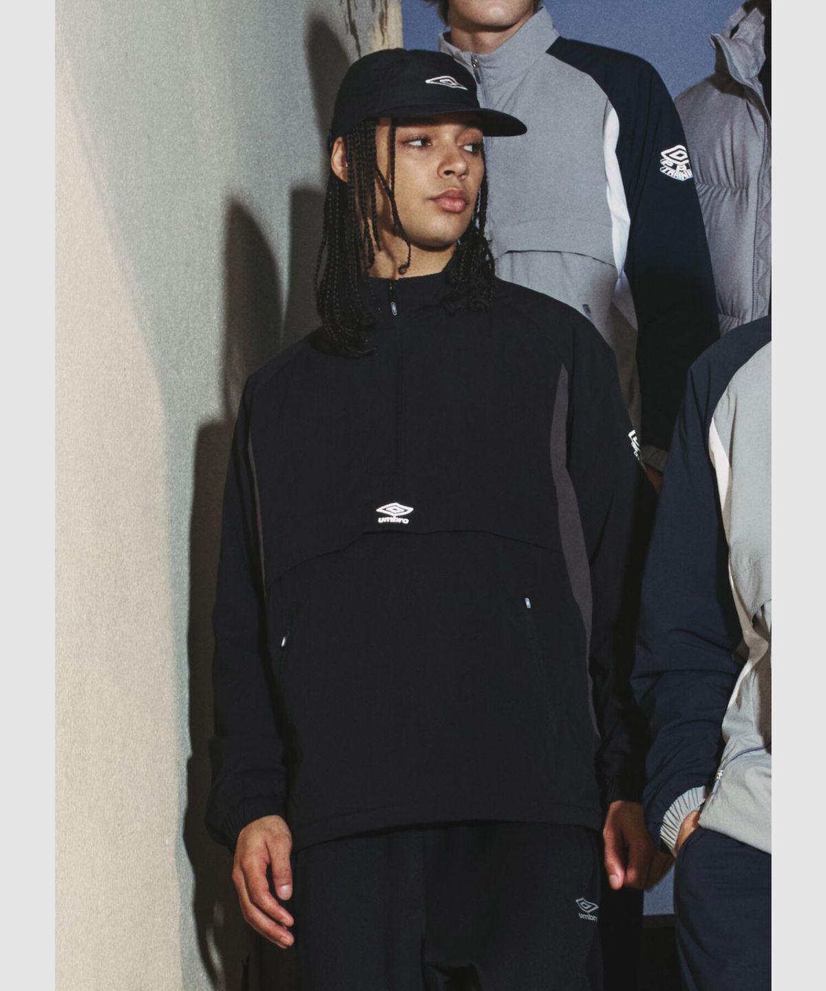 엄브로(UMBRO) PTR 스탠넥 인슐레이션 아노락 블랙(UQ421SWTO3)