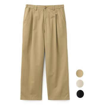 릴렉스드 원턱 치노팬츠 3color