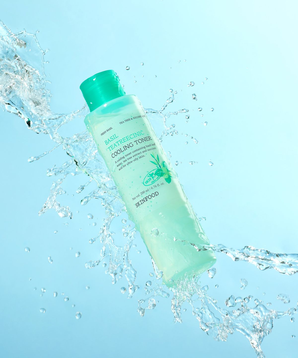 스킨푸드(SKINFOOD) 바질 티트리시닉 쿨링 토너 200ml