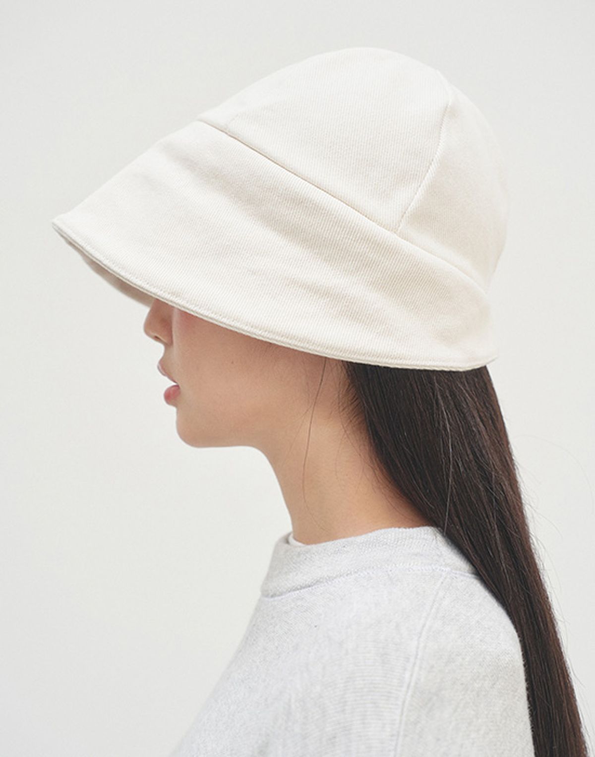 디그(DIGUE) joy cotton bucket HAT