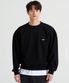 CRMS 스몰 로고 맨투맨 (Black)