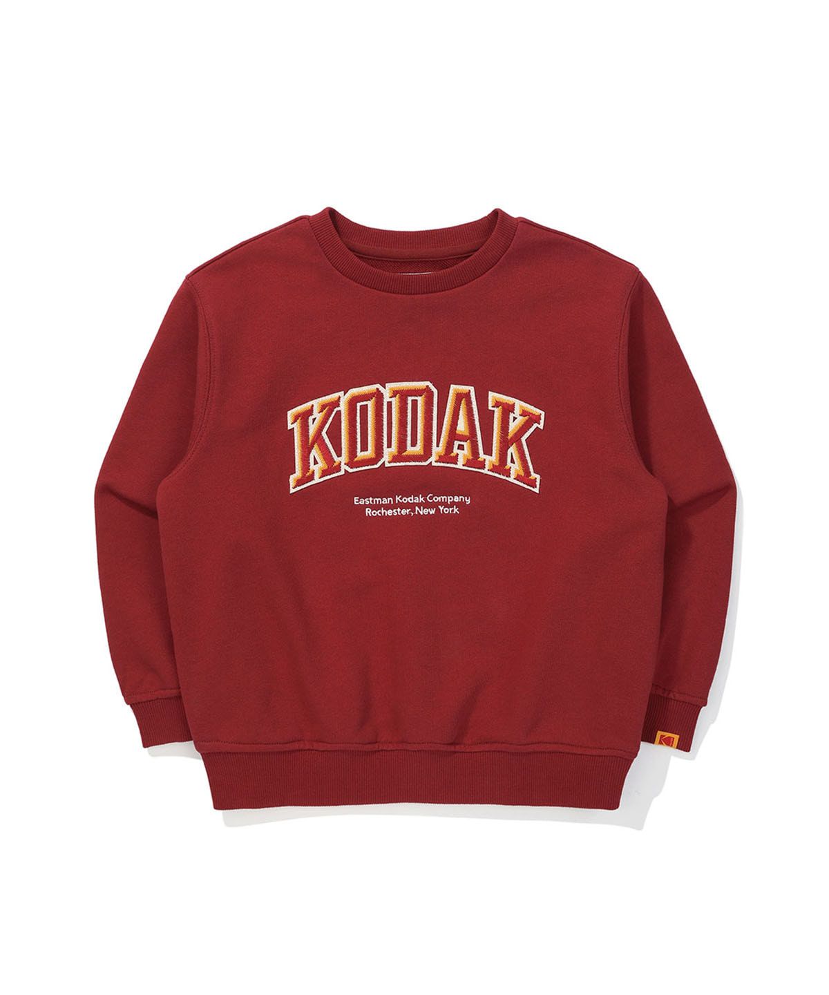 코닥 키즈(KODAK KIDS) 레터링 맨투맨 키즈 RED