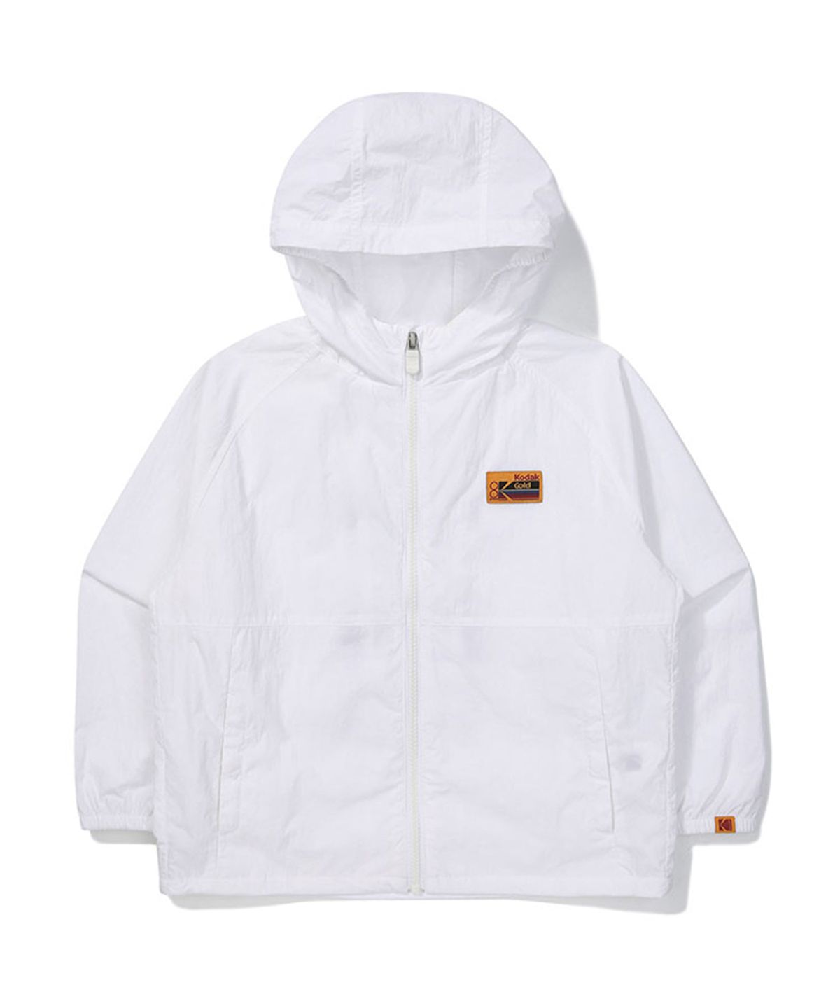 코닥 키즈(KODAK KIDS) 레인보우 우븐 후드 자켓 키즈 WHITE