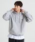 [기모/논기모]CRD 베이직 로고 후드티(Gray)