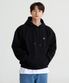 [기모/논기모]CRD 베이직 로고 후드티(Black)