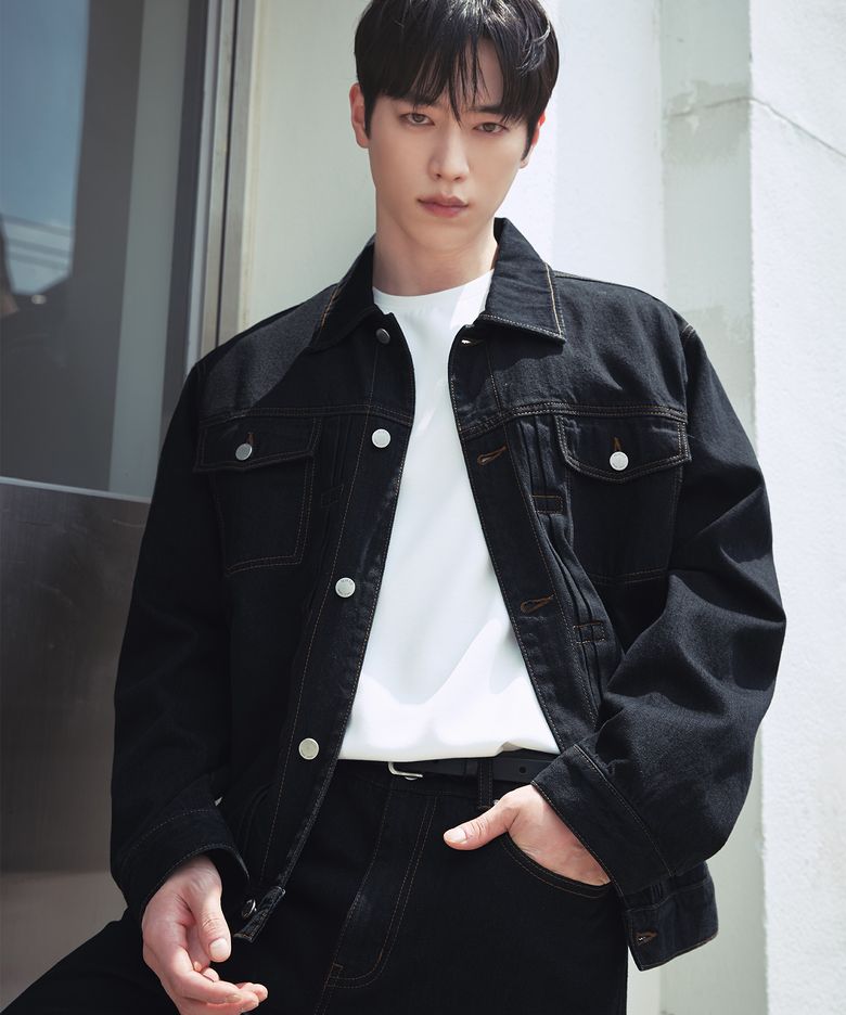 [서강준PICK] 워싱 릴렉스 데님 트러커 자켓 [BLACK INDIGO]