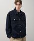 워싱 릴렉스 데님 트러커 자켓 [DARK BLUE]