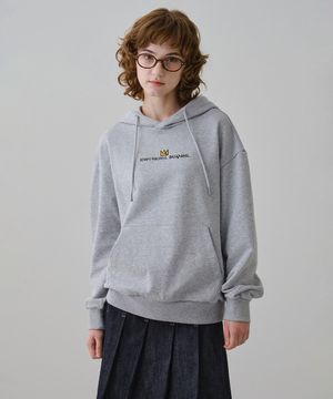 바스키아 CROWN 백 프린팅 후드 BPDTS482U