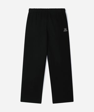 바스키아 CROWN 자수 스트레이트 스웨트 팬츠 BPDPT481U