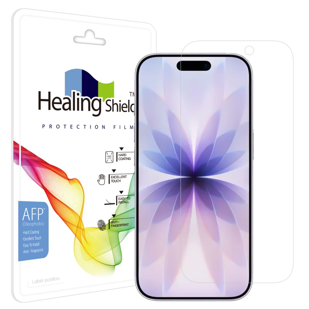 힐링쉴드(HEALINGSHIELD) 아이폰17 올레포빅 액정보호필름 1매
