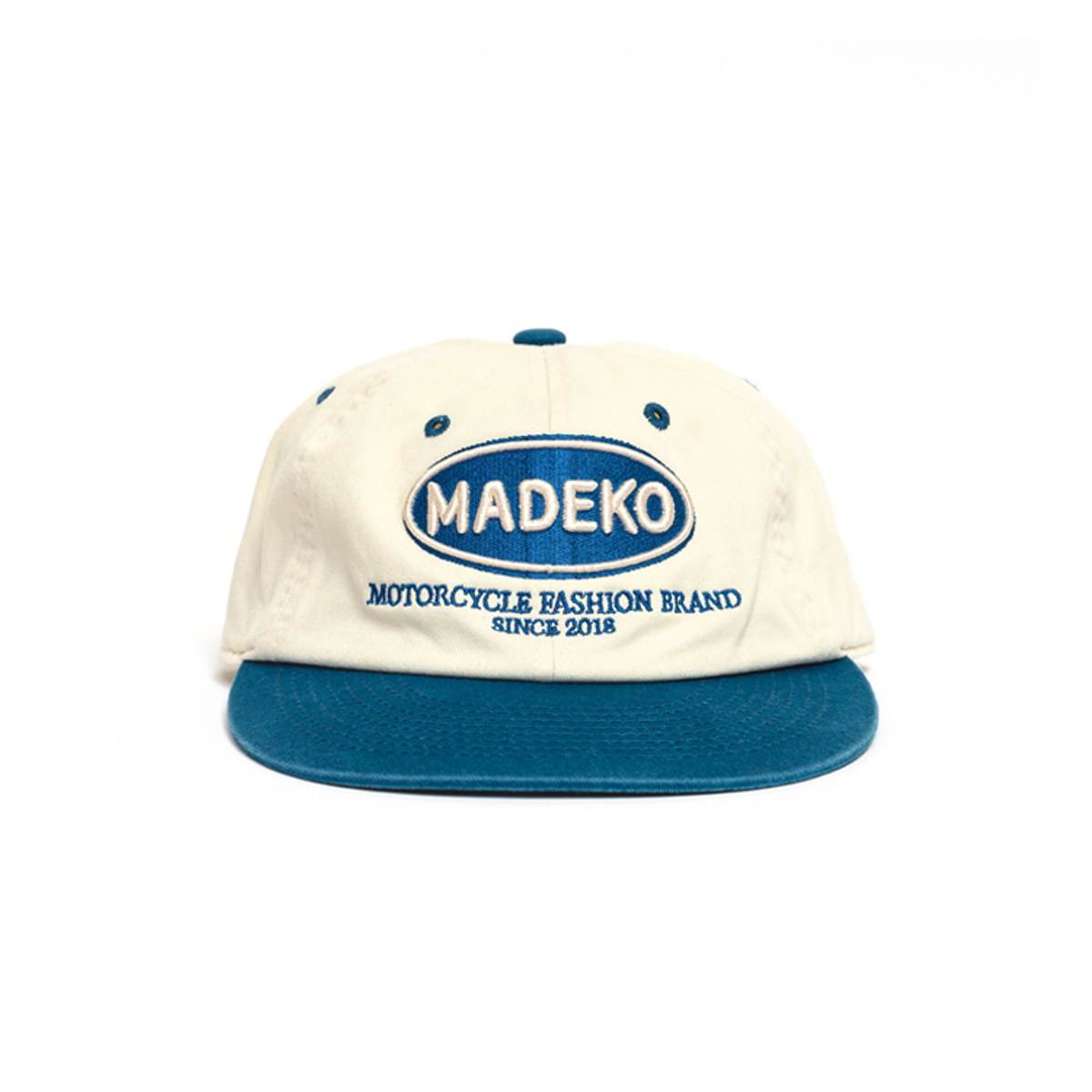 마데코(MADEKO) TWO-TONE CAP_BLUE