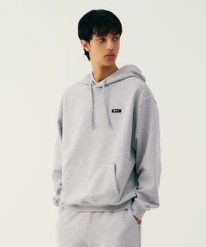 남녀공용 데일리 스몰로고 후디[M-GREY](UB9LT38)