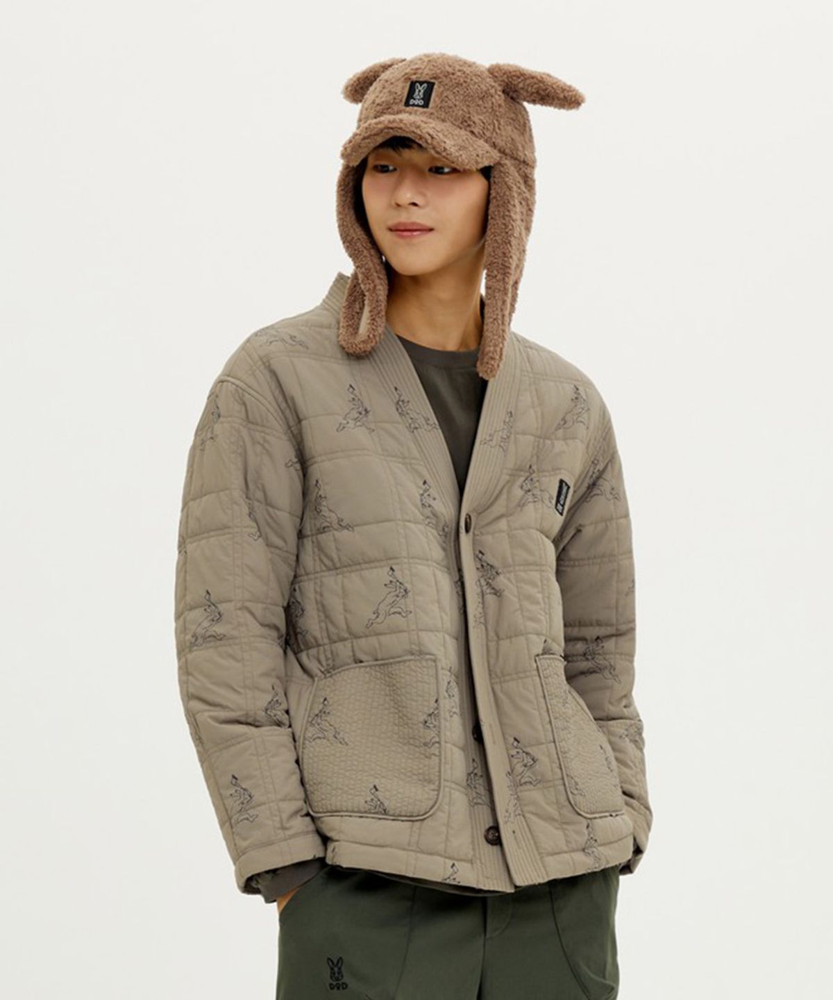 디오디(DOD) 칸타 신슐레이트 패딩 자켓(CHARCOAL GREY PATTERN)