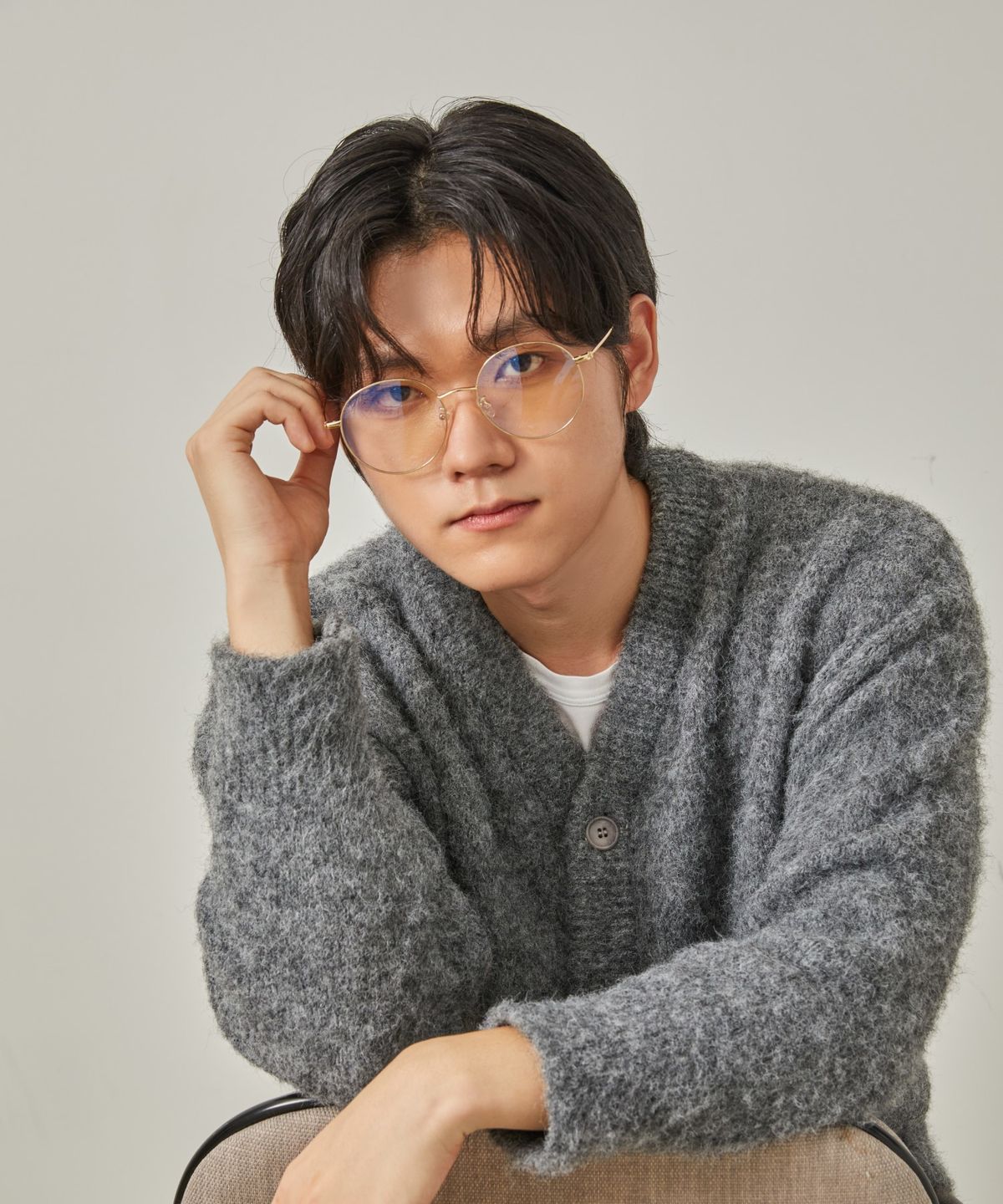 르네 하우윈(RENE HAUYNE) Une 골드 안경 DR1303B-N