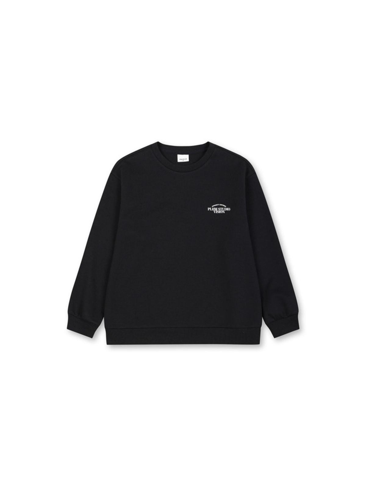 폴햄키즈(POLHAM KIDS) 공용) 더블니트 워딩 맨투맨_PKF3TR3013