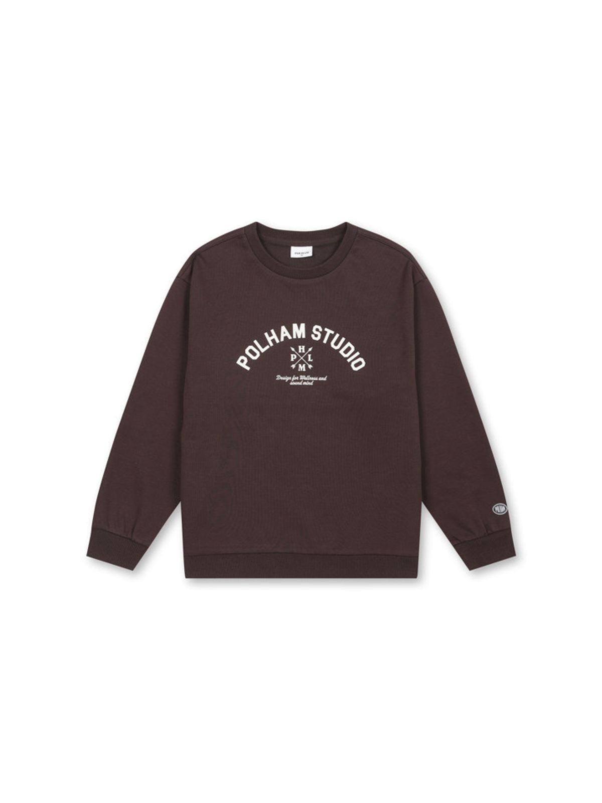 폴햄키즈(POLHAM KIDS) 공용) 워딩 소프트테리 맨투맨_PKF3TR3012