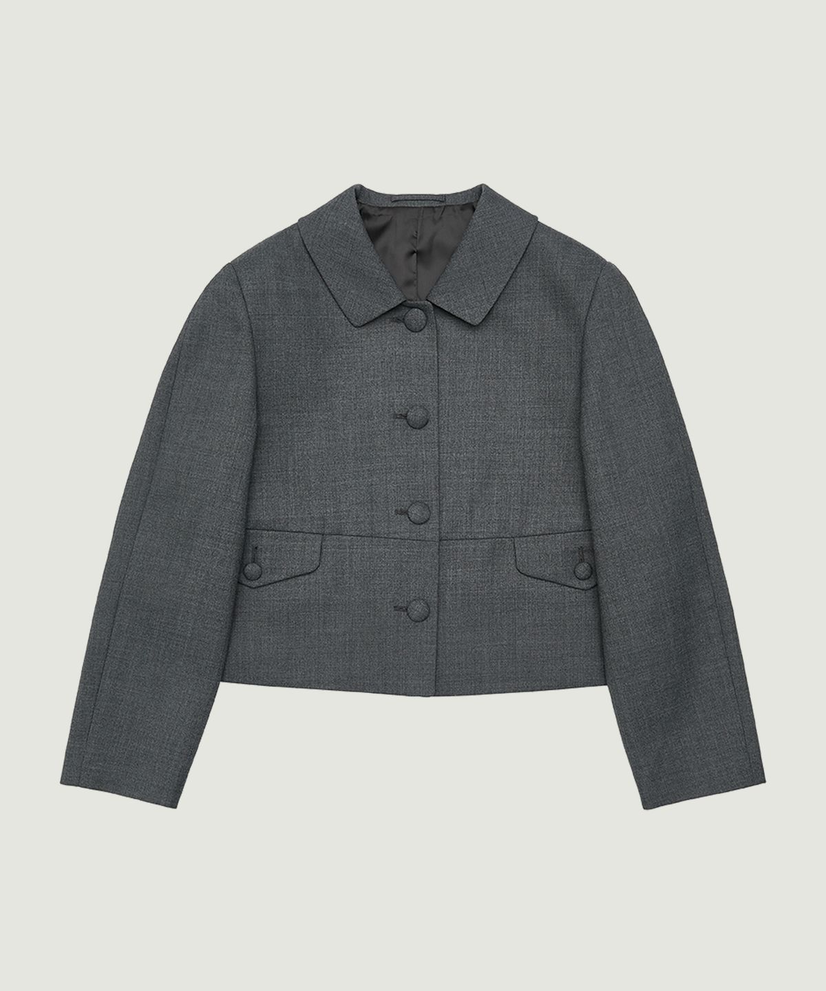그로브(GROVE) MERCY SINGLE JACKET (CHARCOAL)